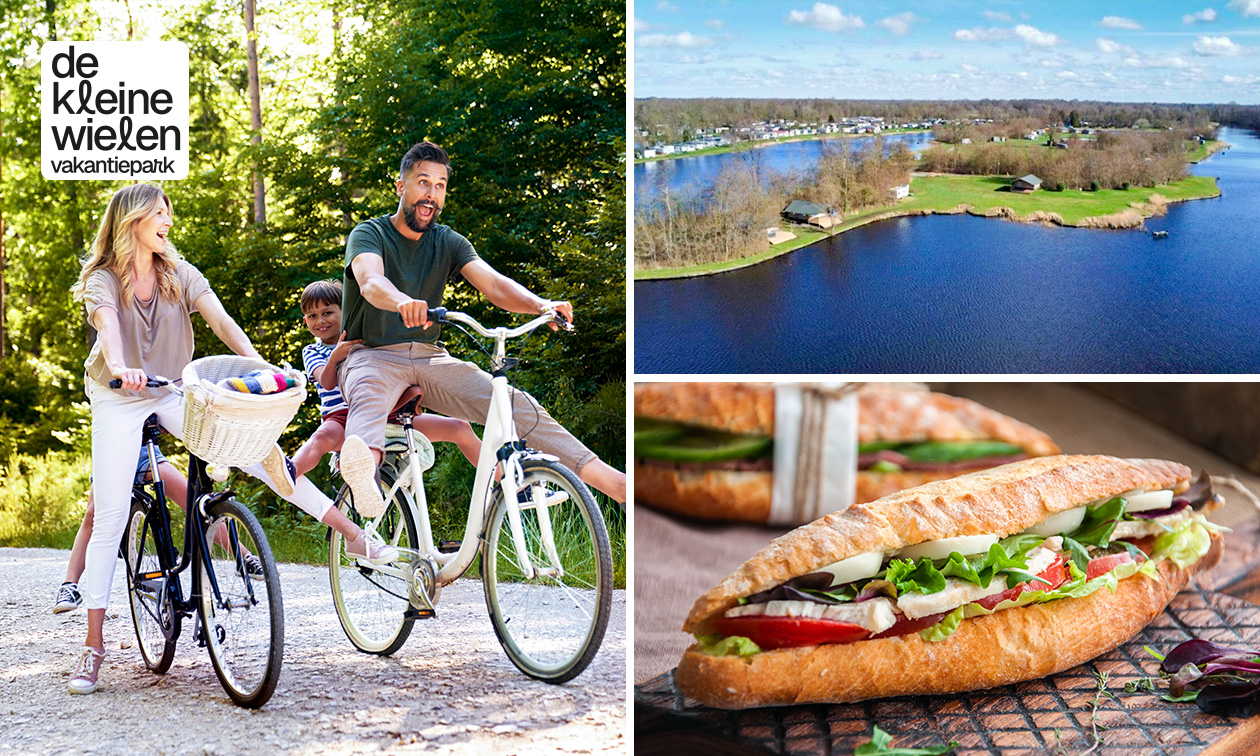 Wandel- of fietsarrangement incl. warme drank + lekkernij + 2-gangen keuzelunch in Leeuwarden