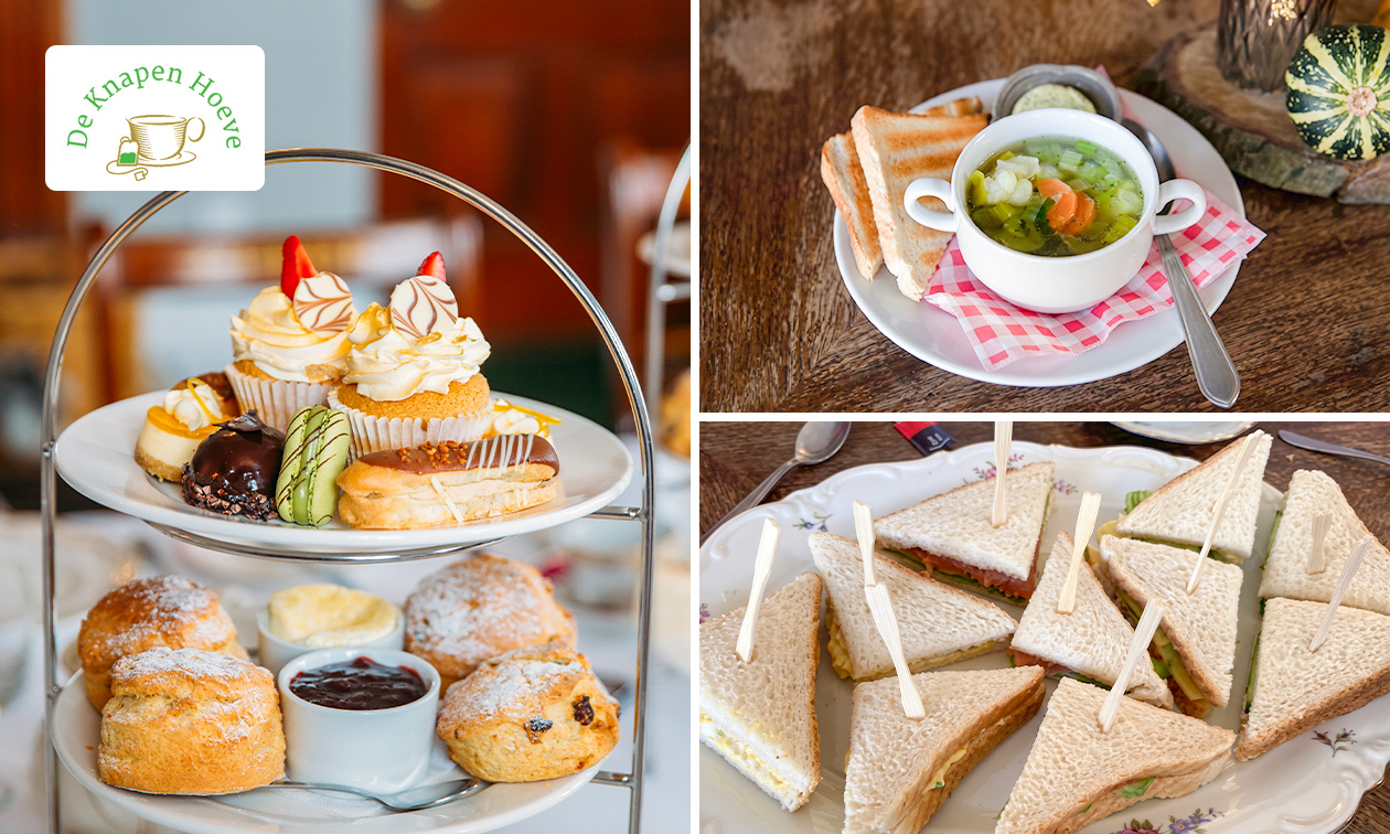 High tea bij De knapenhoeve