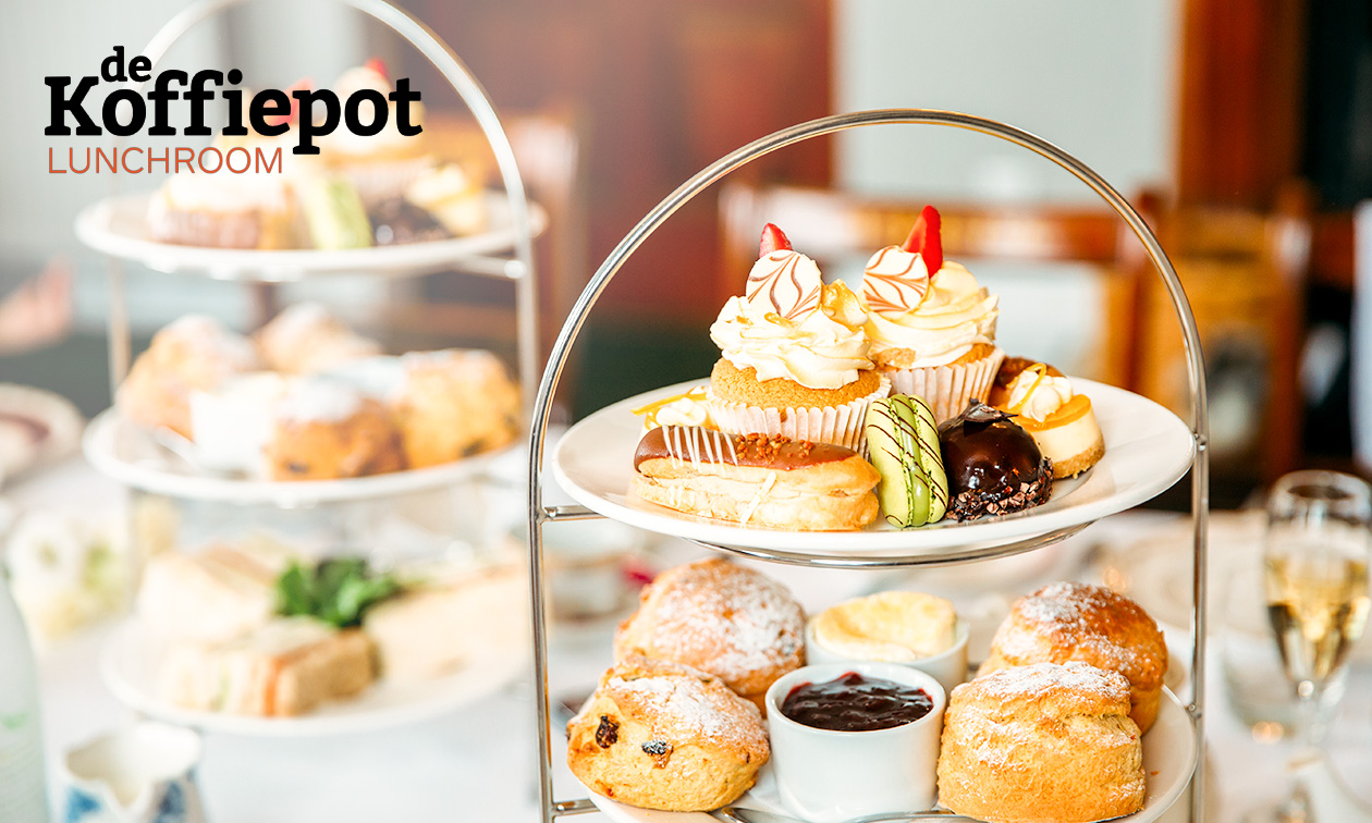 High tea naar keuze bij De Koffiepot (2 uur)