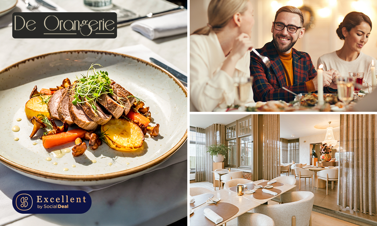4-gangen keuzediner bij De Orangerie