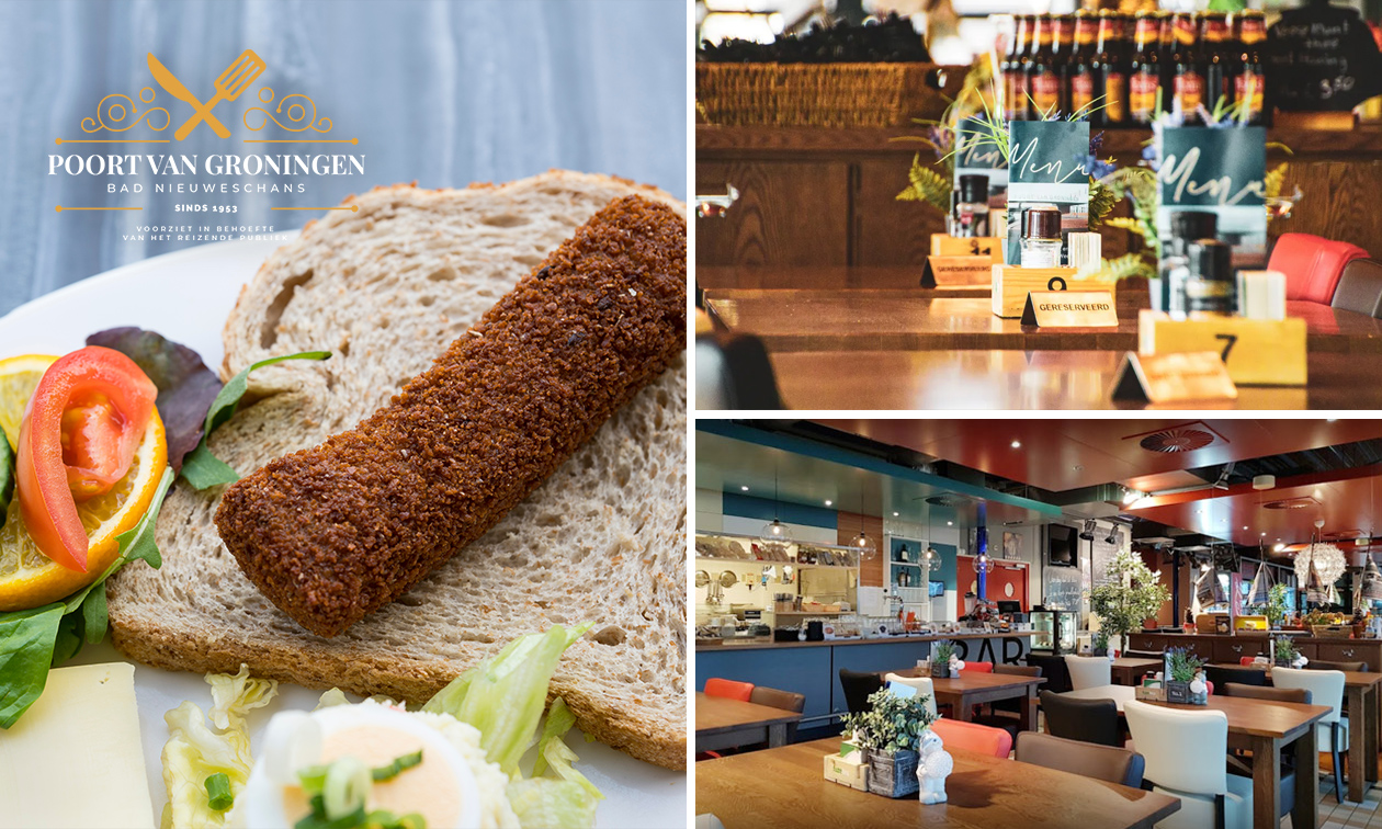 Uitgebreide lunch bij De Poort van Groningen