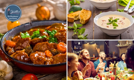 Menu en 3 services au choix