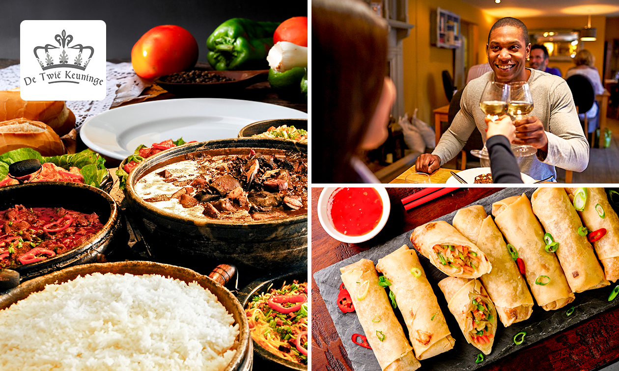 Thaise 3-gangen keuzelunch of -diner