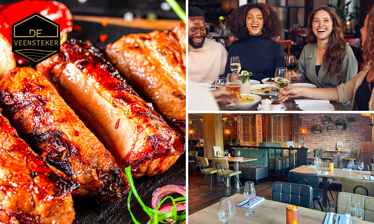 3-gangen keuzediner bij De Veensteker