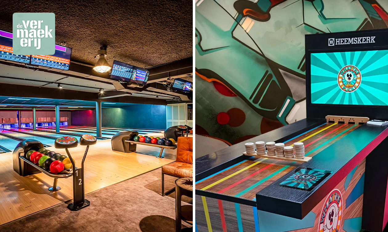 Bowlen (1 uur) + What the Puck (1 uur)