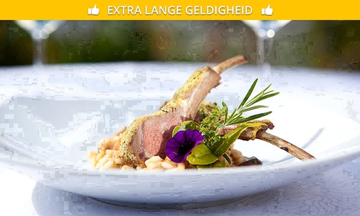 Gastronomisch 4-gangendiner bij De Wijnrank