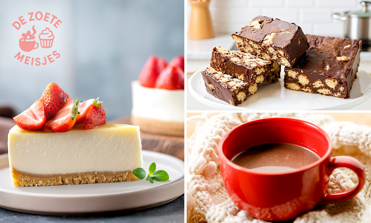 Warme drank + gebak of zoete proeverij