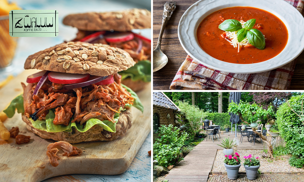 2-gangen keuzelunch op de Veluwe