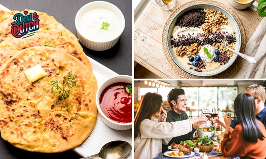 Ontbijt- of lunchgerecht + gebak bij Desi & Dutch in hartje Utrecht
