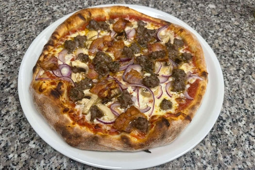 Valgfri italiensk pizza