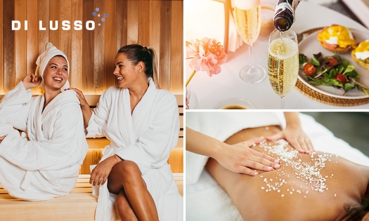 Privésauna-arrangement voor 2, 2,5 of 3 uur bij Di Lusso
