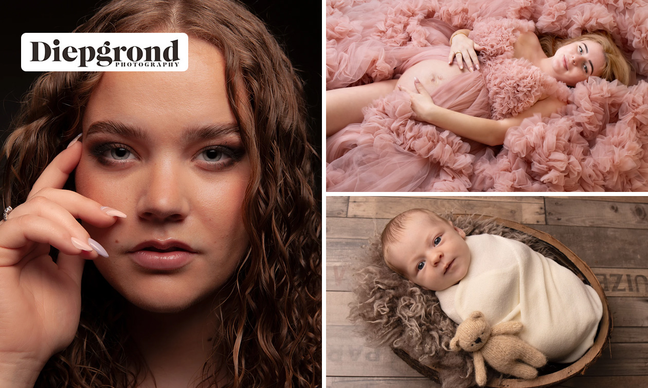 Fotoshoot naar keuze (1 tot 5 personen) + 3 digitale foto's (30 min)