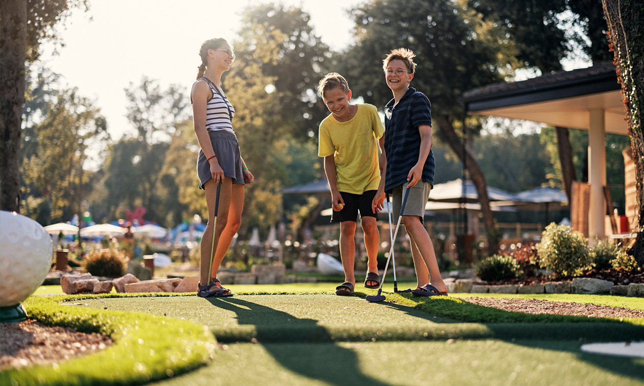 Entrée au mini-golf à Spa