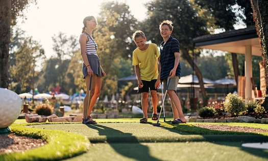 Entrée au mini-golf à Spa