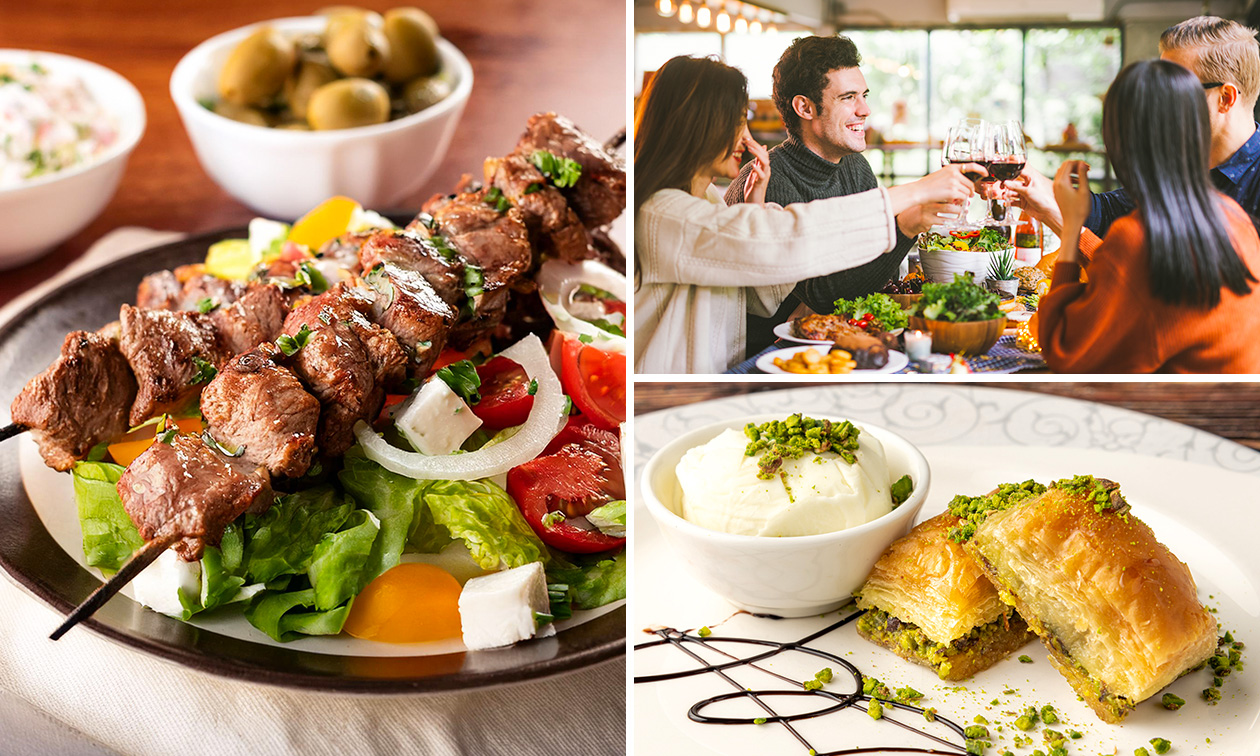 Grieks 3-gangen keuzediner in hartje Leeuwarden