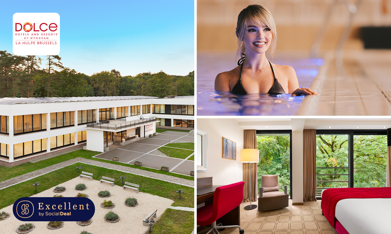 Nuit pour 2 + petit-déjeuner + wellness (1h) + check-out tardif et plus près de Bruxelles