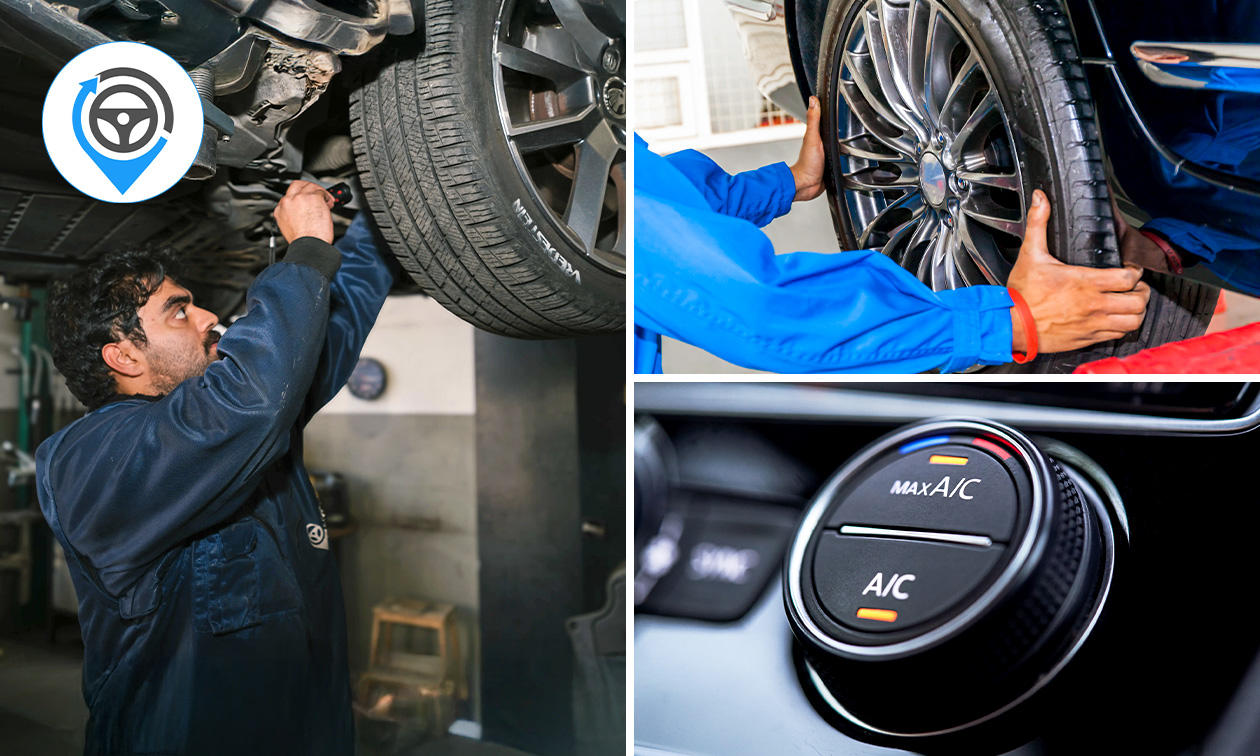 Reifenwechesel, Reifenummontage oder Klimawartung in Köln