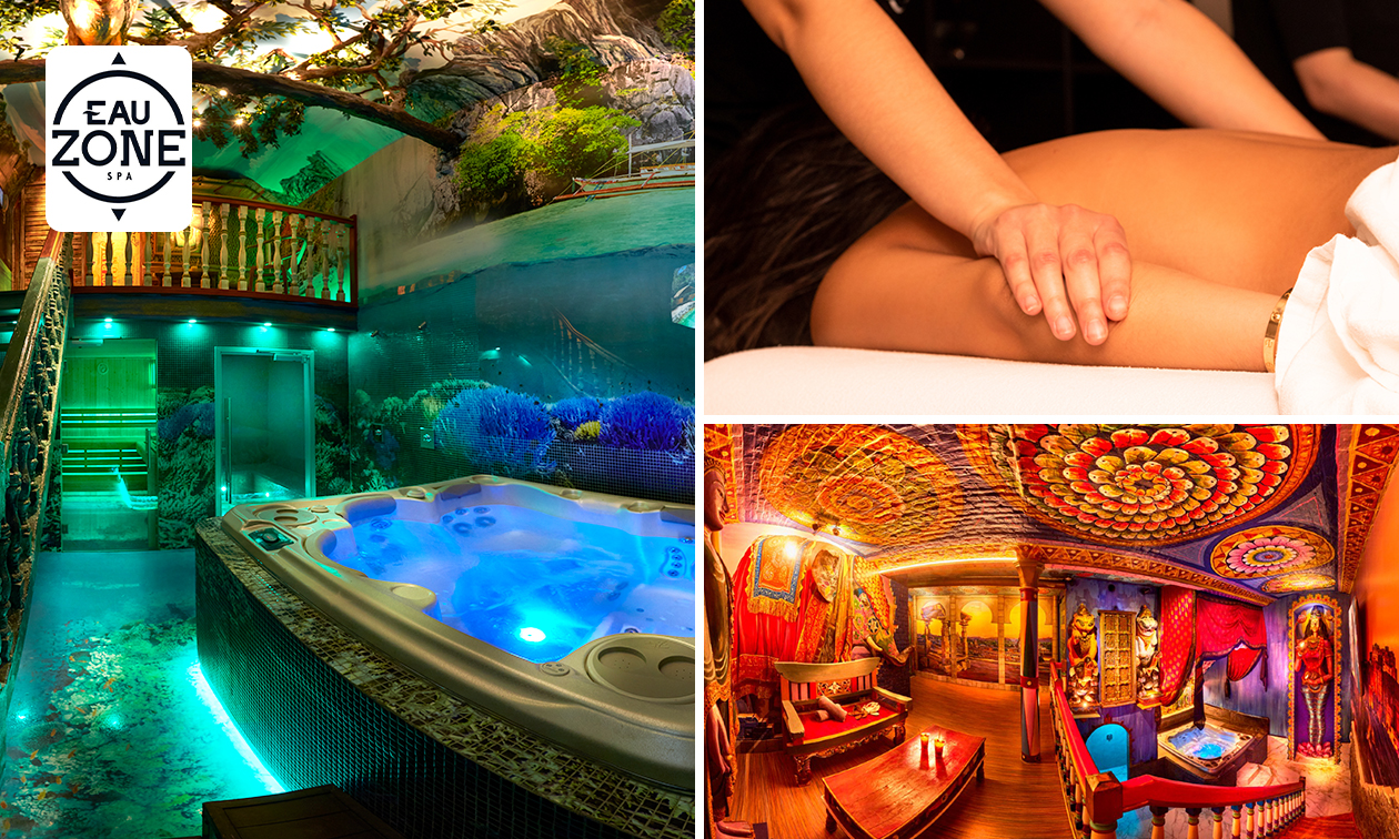 Spa privatif pour 2 (2h) +  plateau gourmand + évtl. cocktail ou massage (1h) près de Lille
