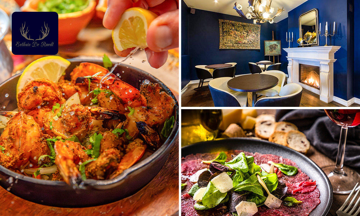 3-gangen keuzediner bij Eethuis De Raedt in Eeklo