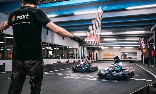 2 heats karten bij E-KART