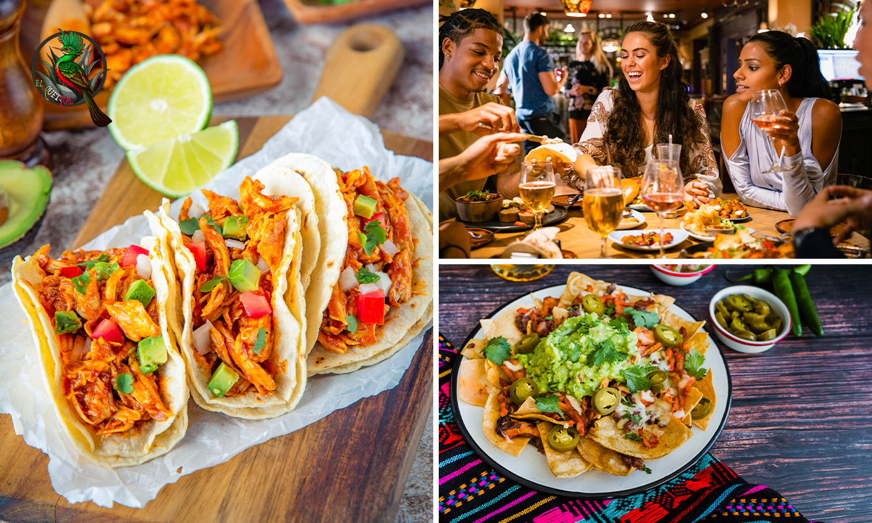 Menu mexicain en 2 services à la carte + bière ou verre de vin à Bruxelles