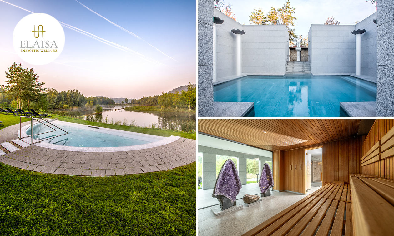 Entrée à Elaisa Energetic Wellness + peignoir et serviettes de bain + verre de bienvenue