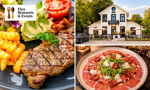 2-gangen keuzediner of -lunch