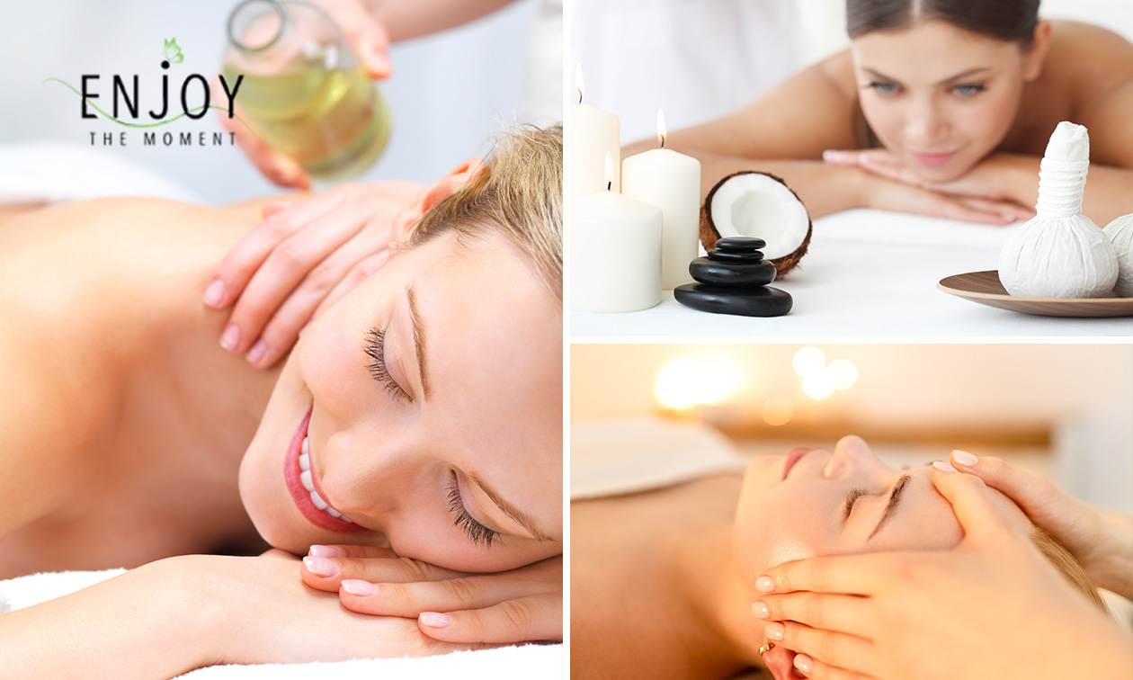 Massage au choix ou réflexologie plantaire + évtl. soin du visage + gommage du dos à Ixelles