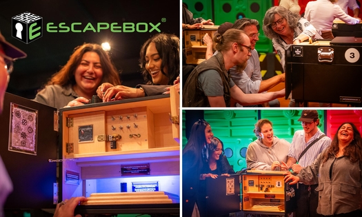 EscapeBoxen 'kraken' (60-90 min) op de promenade in Scheveningen