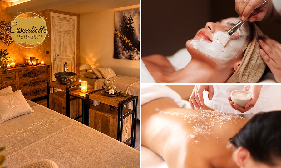 Ontspanningsmassage (55 min) of wellnessarrangement (105 min)