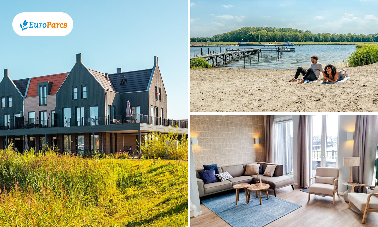 Weekend of midweek weg (6 pers.) in EuroParcs
