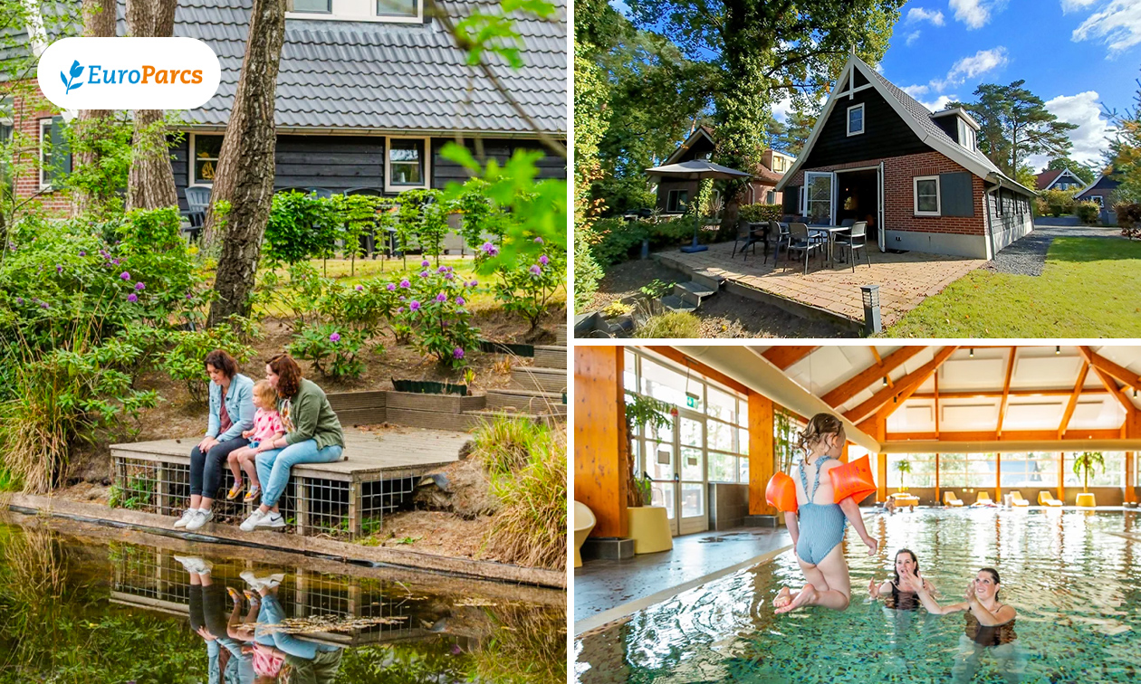 Weekend of midweek weg (8 pers.) in EuroParcs