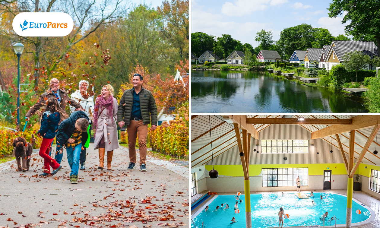 Weekend of midweek weg (4 pers.) in EuroParcs