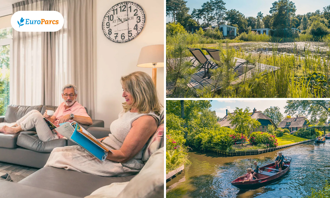 Weekend of midweek weg (4 pers.) in EuroParcs