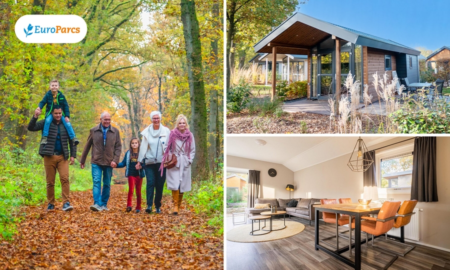 Weekend of midweek weg (4 pers.) in EuroParcs