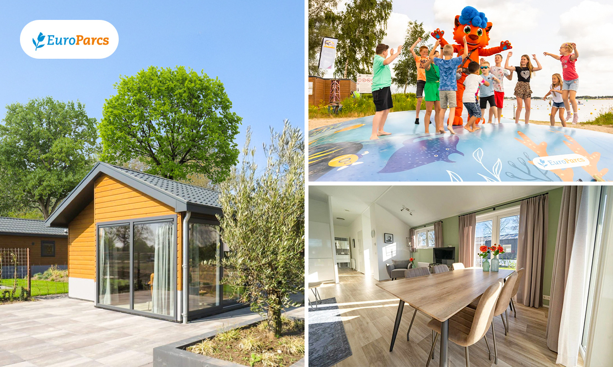 Weekend of midweek weg (6 pers.) in EuroParcs