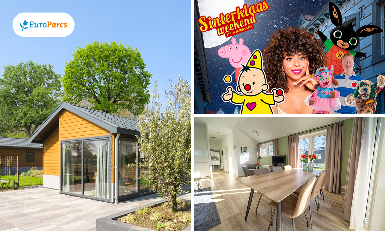 Weekend of midweek weg (4 of 6 pers.) in EuroParcs