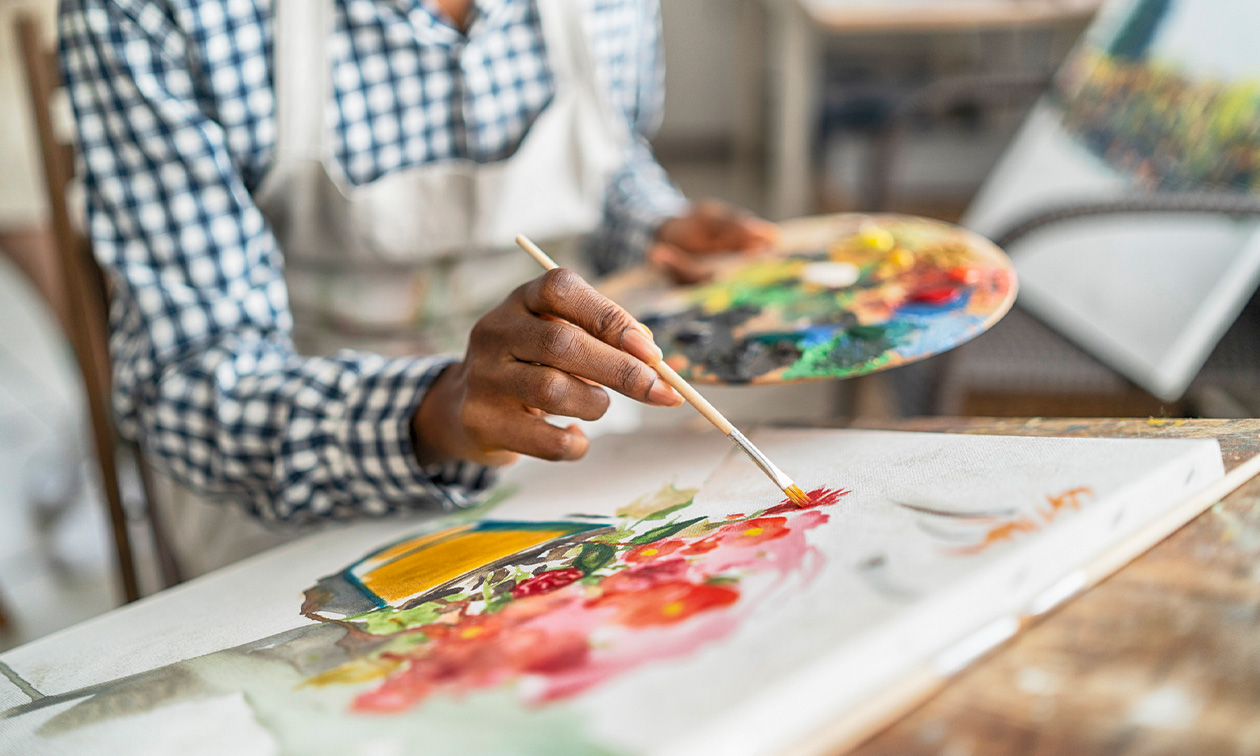 Zeichen- und Mal-Workshop (90 Minuten)
