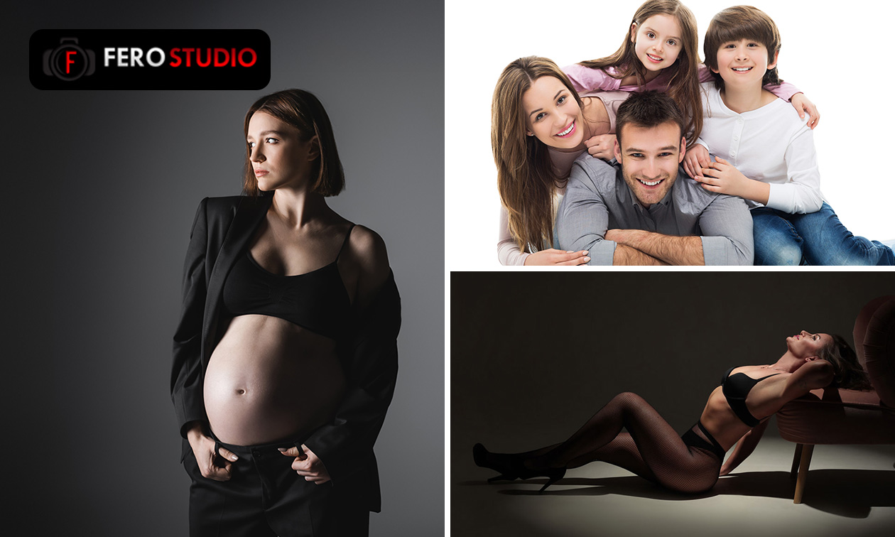 Fotoshoot naar keuze voor max. 8 personen + make-over