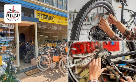 Onderhoudsbeurt en/of antilekbanden in hartje Utrecht