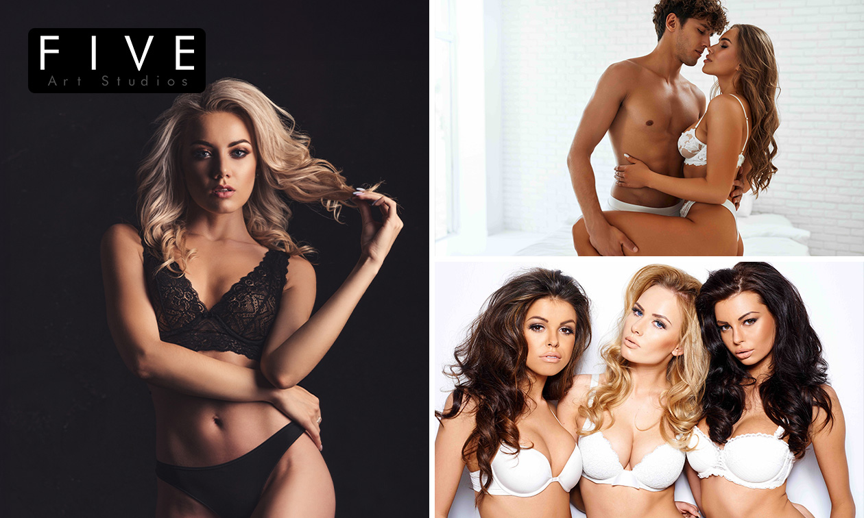 Boudoirshoot (1, 2 of 3 personen) + 1 digitale foto + mini-high tea
