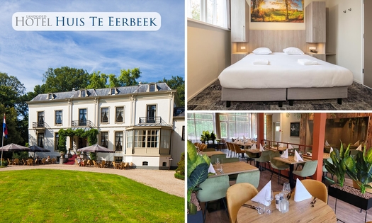 Nuit(s) pour 2 personnes + petit-déjeuner + plat du menu Fletcher à la carte près de la Veluwe