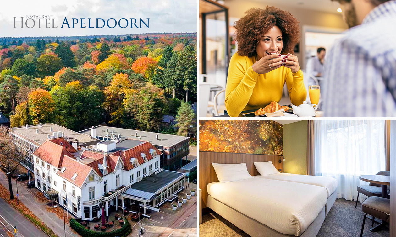 2 overnachtingen voor 2 + ontbijt + hoofdgerecht bij Fletcher