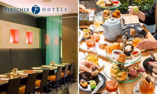 Brunch mit Etagere, Wein,- Bier- oder Schaumwein-Verkostung für 2 bei Fletcher Hotels