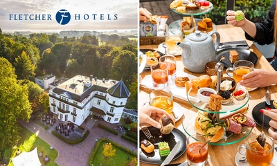 High Tea, High Wine, High Beer of High Bubbles voor 2 bij Fletcher Hotels