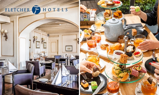 High Tea, High Wine, High Beer of High Bubbles pour 2 chez Fletcher Hotels