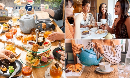 High Tea, High Wine, High Beer of High Bubbles pour 2 chez Fletcher Hotels