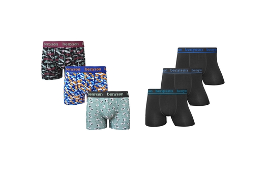 6 par boksershorts