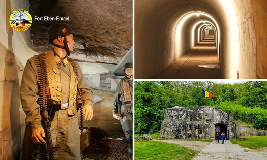 Entreeticket voor Fort Eben-Emael + rondleiding