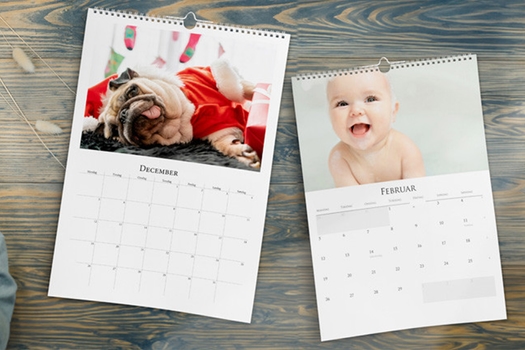 Fotokalender (1, 2 eller 3 stk.)
